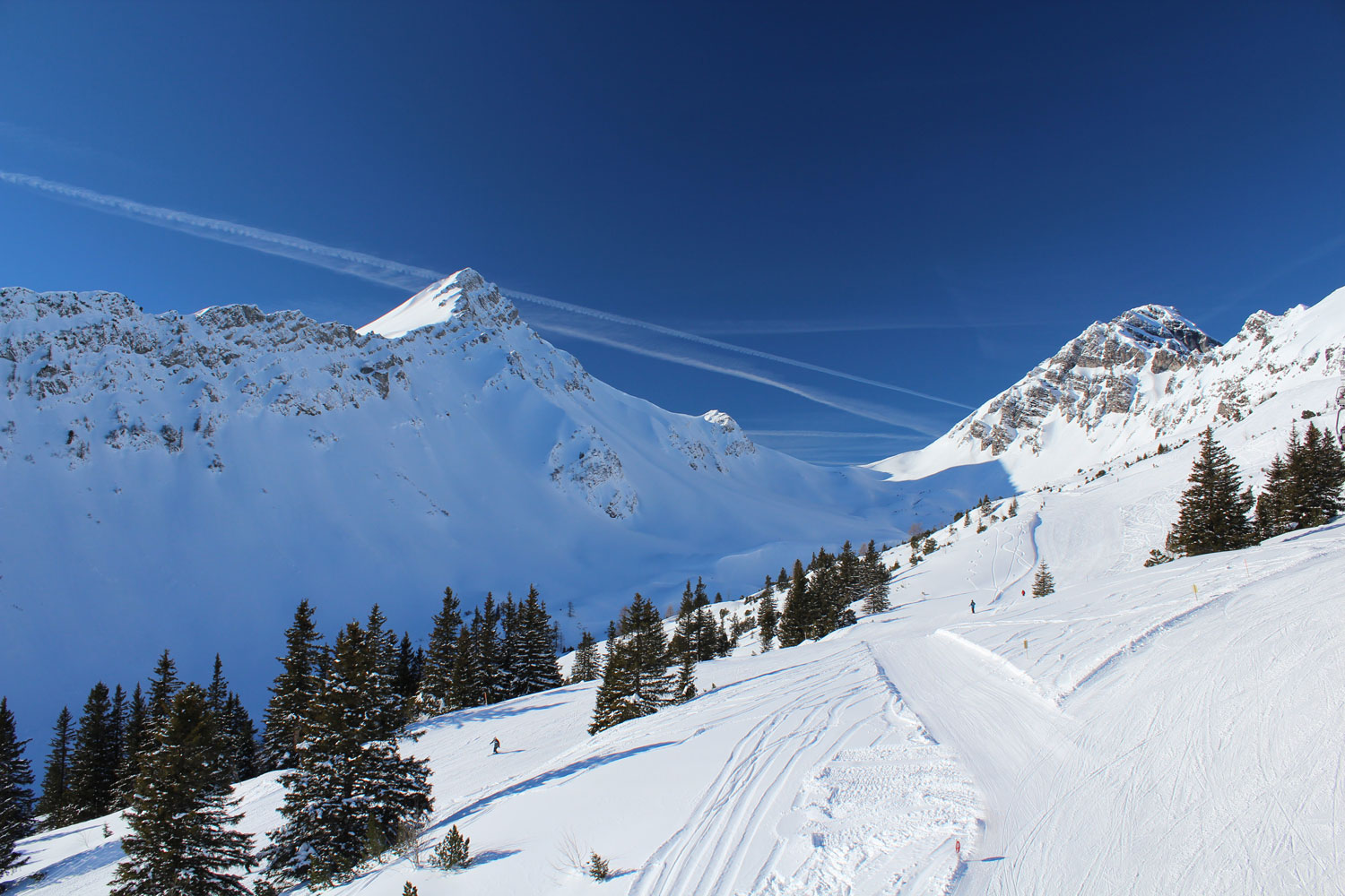 Bergbahnen Brandertal im Winter